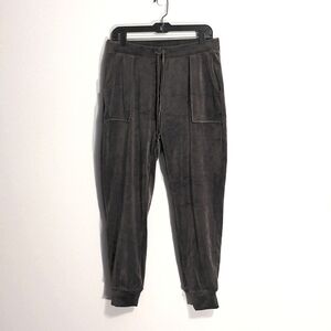 Cynthia Rowley medium velvet jogger pants